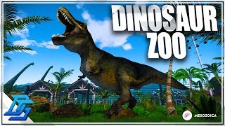 BUILDING MY OWN DINOSAUR ZOO MIGHTY TREX  Mesozoica  Pt 1 [upl. by Mal188]