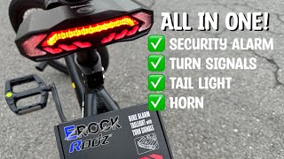 This eBike accessory does it all  WSDCAM Smart Bike Tail Light Quick Review  Erock Reviews [upl. by Sadinoel]