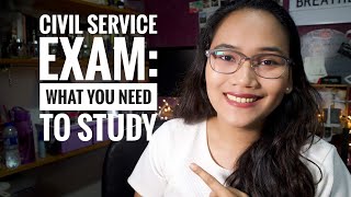 Civil Service Exam Coverage  What you need to study [upl. by Akemaj]