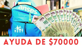 Cómo obtener la ayuda escolar de 70 000 de ANSES en marzo [upl. by Akener]