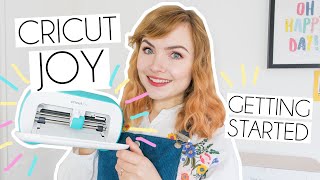 Getting Started With The Cricut JOY for Beginners  UnBoxing Setup amp EASY Tutorial [upl. by Klinges71]