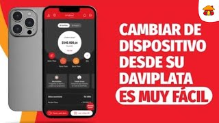 Conozca cómo cambiar su dispositivo en DaviPlata  Banco Davivienda [upl. by Camden]