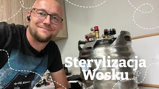 Autoklaw  sterylizacja wosku pszczelego [upl. by Love489]