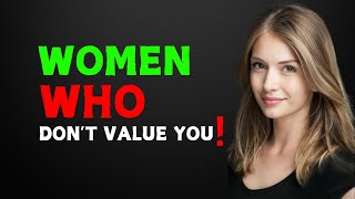 6 Behaviors of a Woman Who Doesn’t Value You  Stoicism [upl. by Breena]