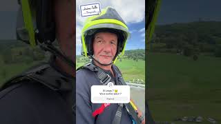 Photo du haut de la grande échelle des pompiers au concours agricole de La Tour d’Auvergne [upl. by Cortney862]