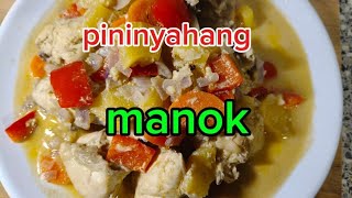 pininyahang manok [upl. by Annecorinne634]