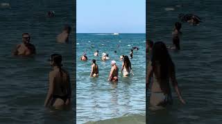 🏊‍♂️Traveling to Greece Beaches Athens Bolivar beach greece greecebeach [upl. by Columba]