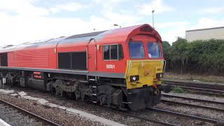 Epic Thrash Westbury Railway Station Wiltshire [upl. by Nnylg]