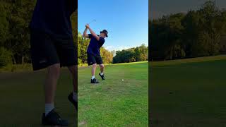 This was my best GOLF stroke by FAR ‼️👀😱 fyp golf holeinone par5 espn funny shorts [upl. by Anina]