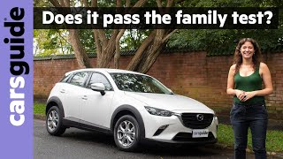 Is this small SUV big enough for a family Mazda CX3 2022 Maxx Sport 2WD review  4K [upl. by Sidoney290]