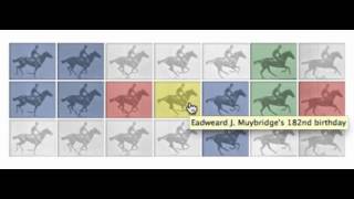 Googles Eadweard J Muybridge Logo [upl. by Kovar570]