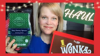 Winter Scentsy Party Haul with First Sniffs x5 [upl. by Nena608]