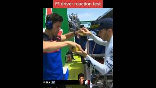 F1 Driver reaction test  Pierre Gasly [upl. by Adnaw745]