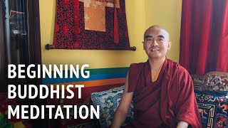 Beginning Buddhist Meditation  Mingyur Rinpoche [upl. by Hoisch307]