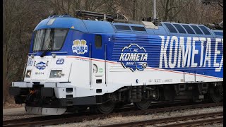 Kometa Expres 2020 vlakem na zápas do Pardubic a zpět Palubu obsadilo téměř 1200 komeťáků [upl. by Attaynek]