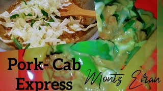 MILKY PORK  CAB EXPRESS  step by step cooking show HOW TO COOK  MontzEiram Cooking [upl. by Aihsenor]