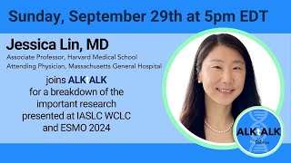 Dr Jessica Lin joins ALKtALK 92924 [upl. by Daphene]