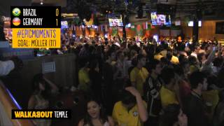 Crowd Reactions from Germany 71 Brazil at Walkabout Temple [upl. by Florella]