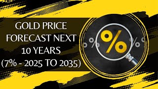 Gold Price Forecast Next 10 Years  Estimating a Rate of Return of 7 Per Year 2025 to 2035 [upl. by Baldridge]