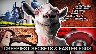 Goat Simulators Creepiest Secrets amp Easter Eggs [upl. by Meeharb]