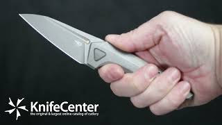 Bestech Knives VKNavi Frame Lock Front Flipper Knife [upl. by Yann]