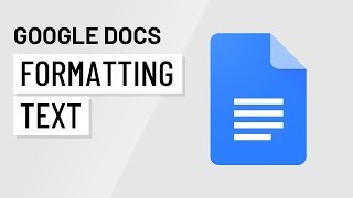 Google Docs Formatting Text [upl. by Llewkcor605]