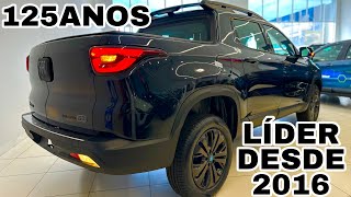 LANÃ‡AMENTO FIAT TORO VOLCANO 2025 TRIBUTO 125 ANOS PRETO CARBON  OQUE MUDA NESSA VERSÃƒO ESPECIAL [upl. by Aicilec668]