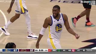 Kevon Looney 8 PTS 10 REB All Possessions 20210415 [upl. by Sherri]