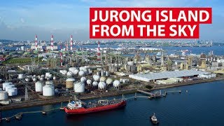 Jurong Island From The Sky  Aerial Singapore  CNA Insider [upl. by Tammie]