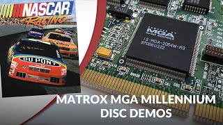 Matrox MGA Millennium PCI 1995 PromoDemos [upl. by Cassie]