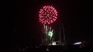 Mersea Island Regatta Fireworks 2018 [upl. by Ignatius615]