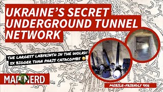 The Secret Underground Tunnel Network of Odesa Ukraine in support of UNITED24media [upl. by Ycnej]