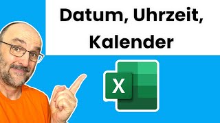 EXCEL UHRZEIT DATUM KALENDER erstellen [upl. by Ynnub]