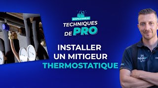 Techniques de Pro I Installer un mitigeur thermostatique avec enfiletonbleu [upl. by Goodden318]