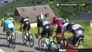 Impresionante descenso de Chris Froome en la Etapa 8 del Tour de Francia 2016 [upl. by Drhacir]