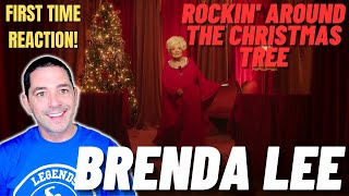 Brenda Lee Reaction Rockin Around The Christmas Tree [upl. by Eellah186]