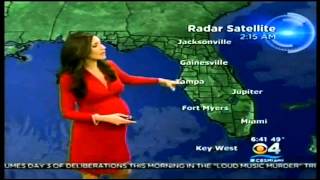 Weather girl Lissette G pregnant  Part 1 [upl. by Aisinoid518]