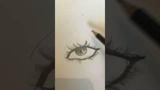 How to draw this eye howtodraw draw tekenen me fypシ゚viral [upl. by Marcellina378]