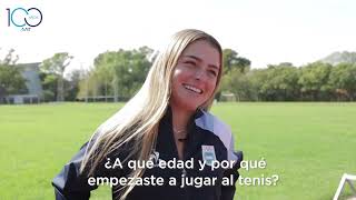 Conociendo a Luciana Moyano atleta argentina en Rosario 2022 [upl. by Ruffina]