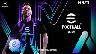 PES 2017  EFOOTBALL 2024 GRAFİK MENÜ YAMASI [upl. by Thessa191]