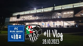 StadionVlog 11  BW Linz vs Wolfsberger AC 20 28102023 [upl. by Gnak]