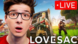 LIVE Playing OG Fortnite from Lovesac Columbus Ave NYC [upl. by Enila922]