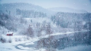 ＧＬＡＣＩＡＬ  Relaxing Ambient Music  Winter Forest with Snow Fall Ambiance [upl. by Anirac]