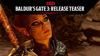 Baldurs Gate 3  Release Teaser [upl. by Annerb]