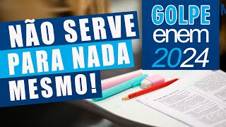 No exame do ENEM 2024  Página de inscrição clonada quotGOLPEquot [upl. by Artamas]