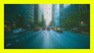 RAIN ON WINDOW  Sound Effect 🌧💧 [upl. by Oneladgam]