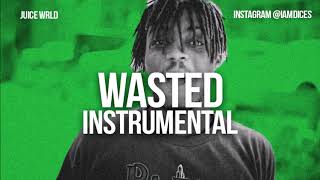 Juice Wrld quotWastedquot Instrumental Prod by Dices FREE DL [upl. by Boleyn240]