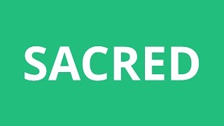 How To Pronounce Sacred  Pronunciation Academy [upl. by Loredana]