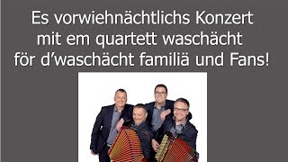 Vorweihnächtliches Konzert quartett waschächt 2020 [upl. by Pam882]