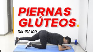 ⭐Día 13100 PIERNAS Y GLÚTEOS 20 MINUTOS 😱 Ejercicios para agrandar piernas fácil Adryán Medellín [upl. by Hescock]